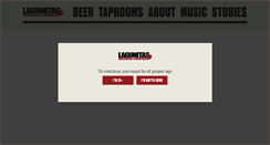 Desktop Screenshot of lagunitas.com